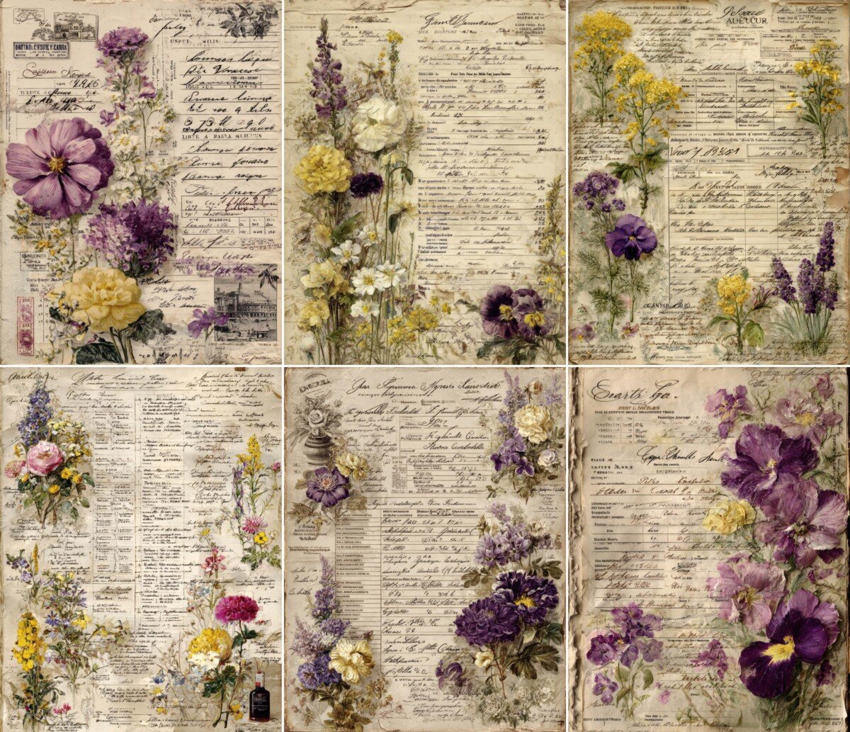 french preview 4 – Journal Pages
