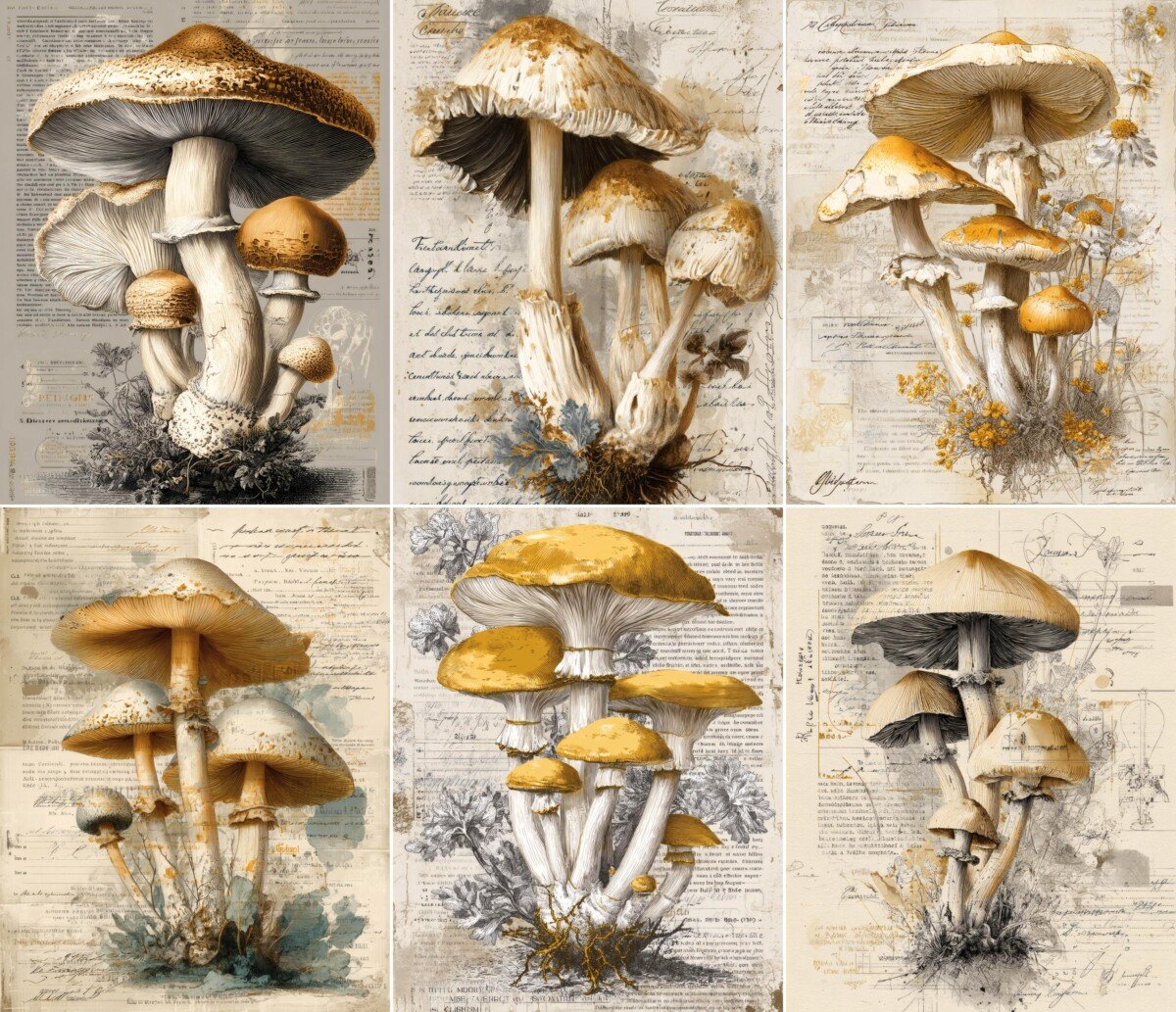 junk – 52 Botanical Junk Journal Pages