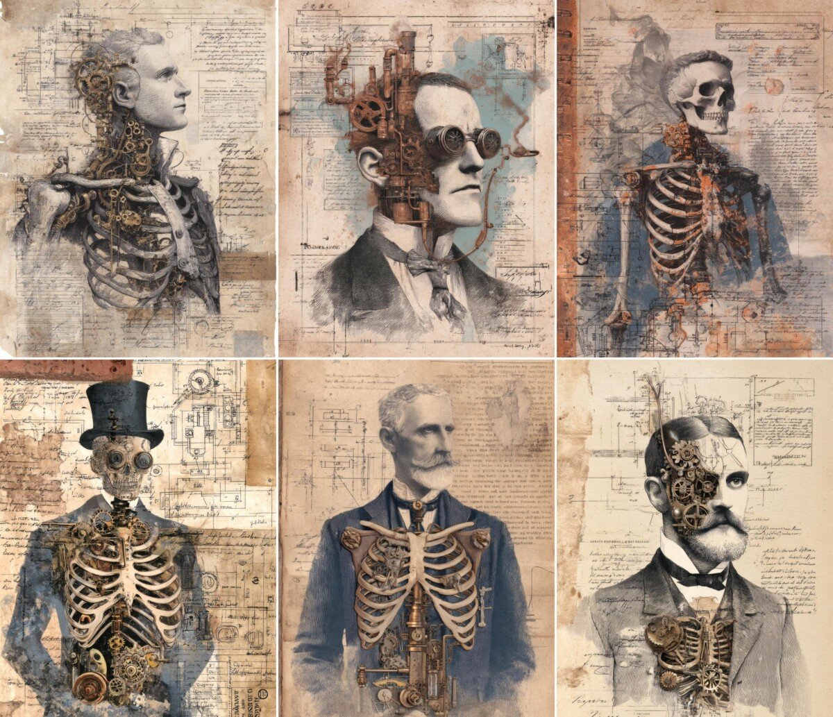 steampunk preview 5 – Journal Pages