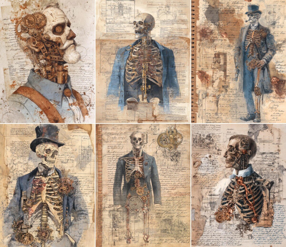 steampunk preview 8 – Journal Pages