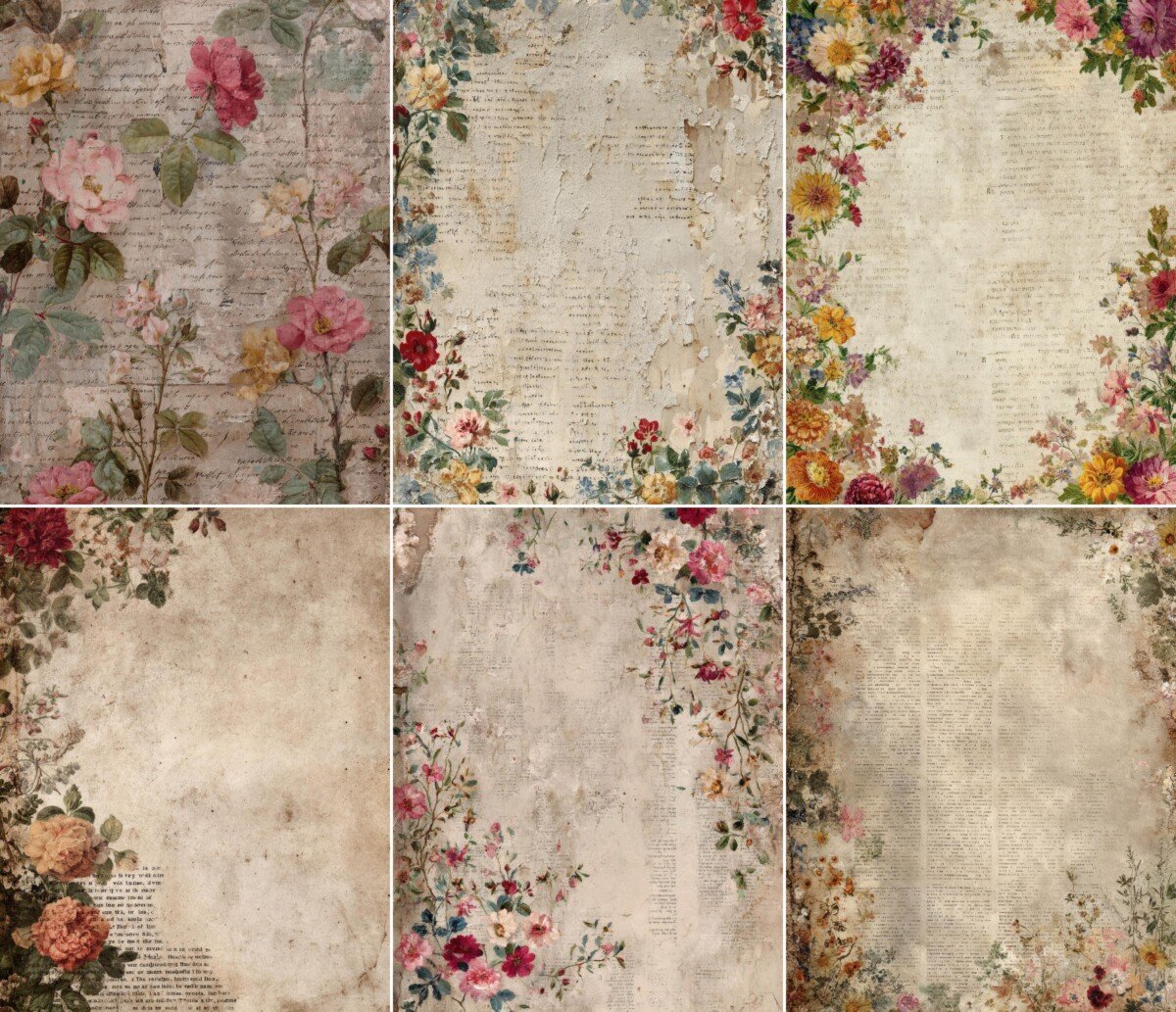 vintage preview 3 – Journal Pages