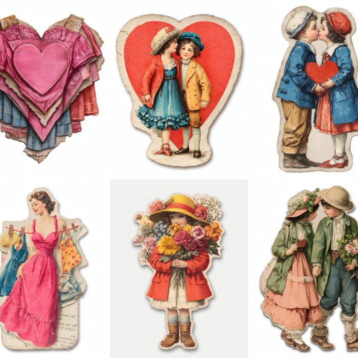 valentine – 31 Valentine Die Cuts