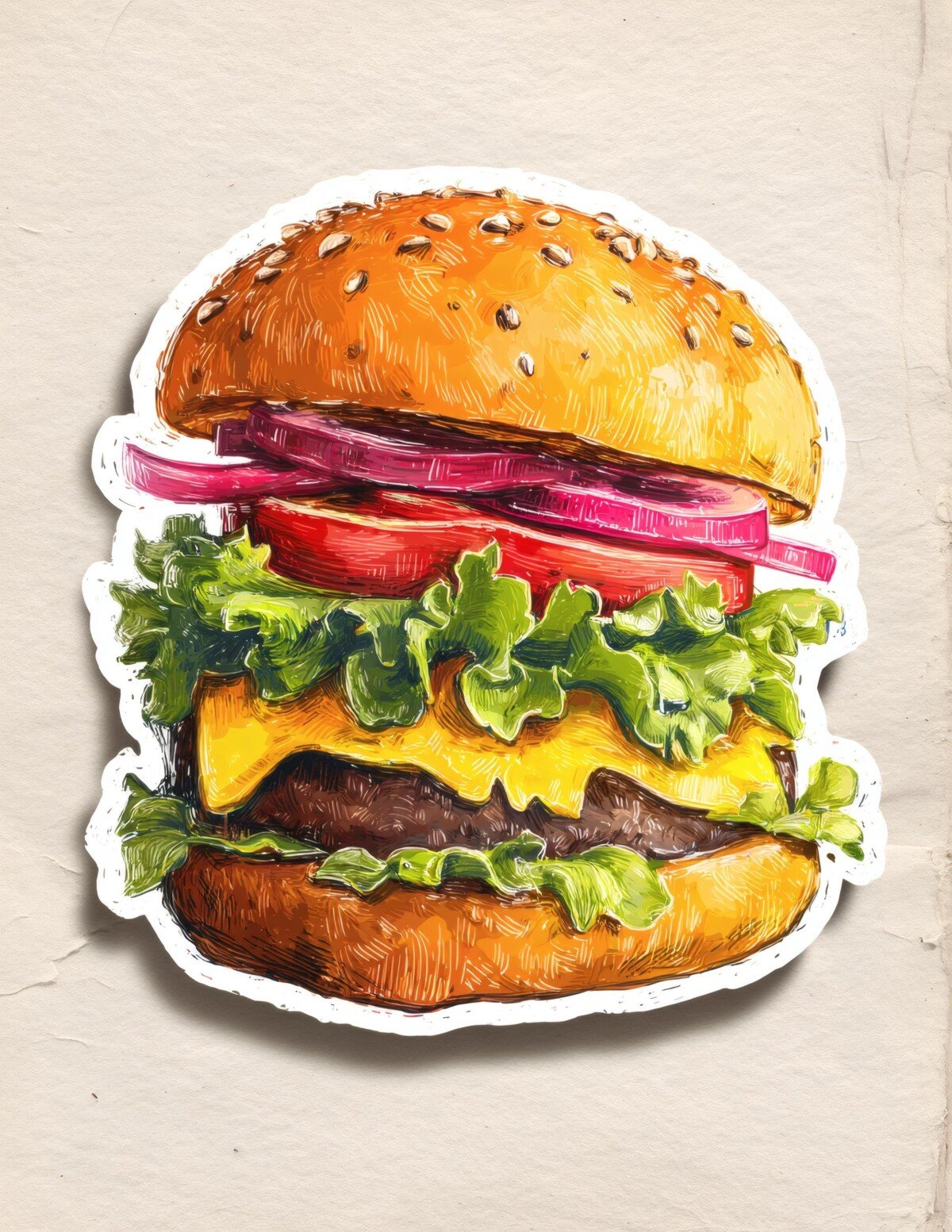 burger preview 7 – Stickers