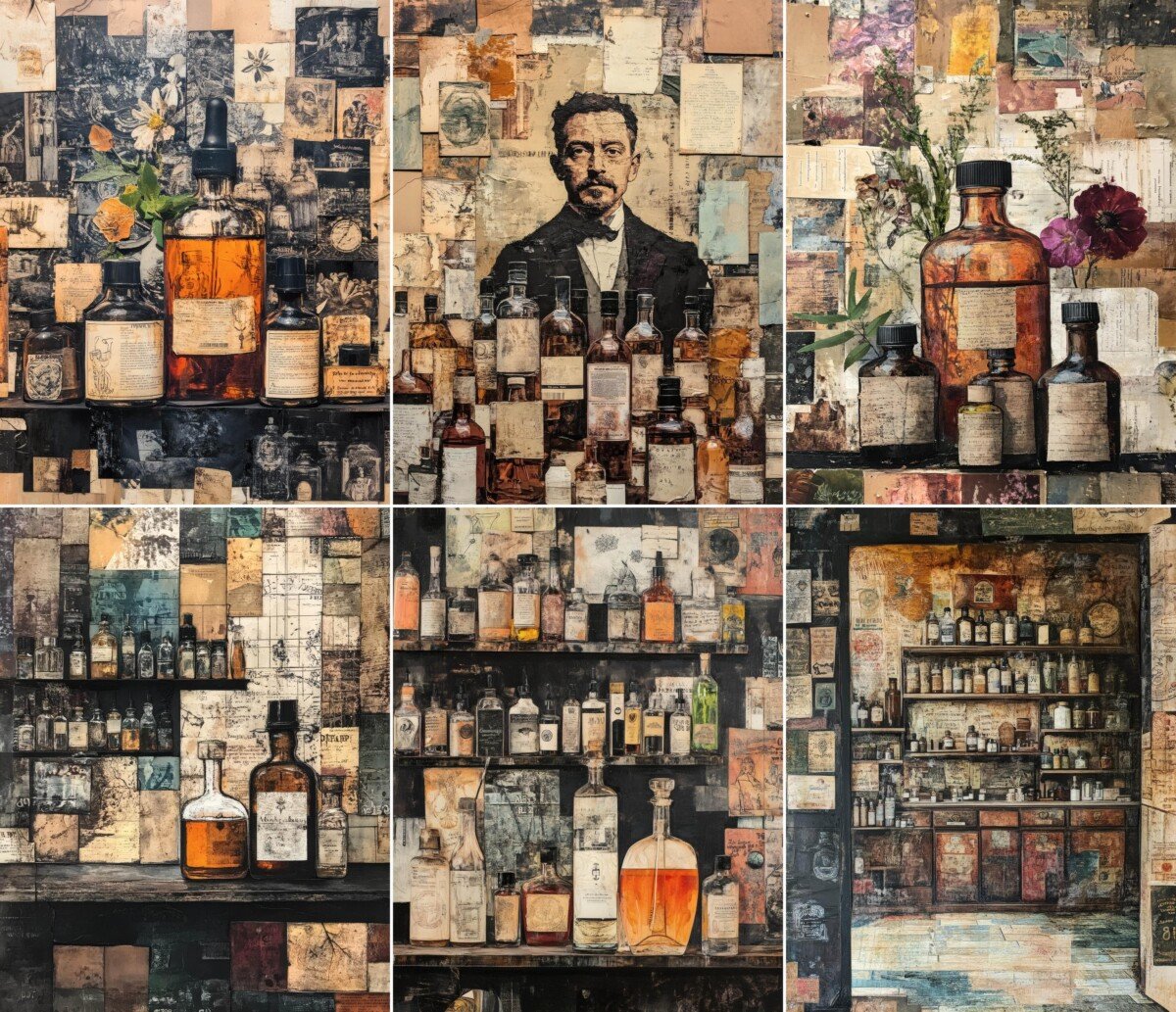 apothecary – 52 Apothecary Junk Journal Pages