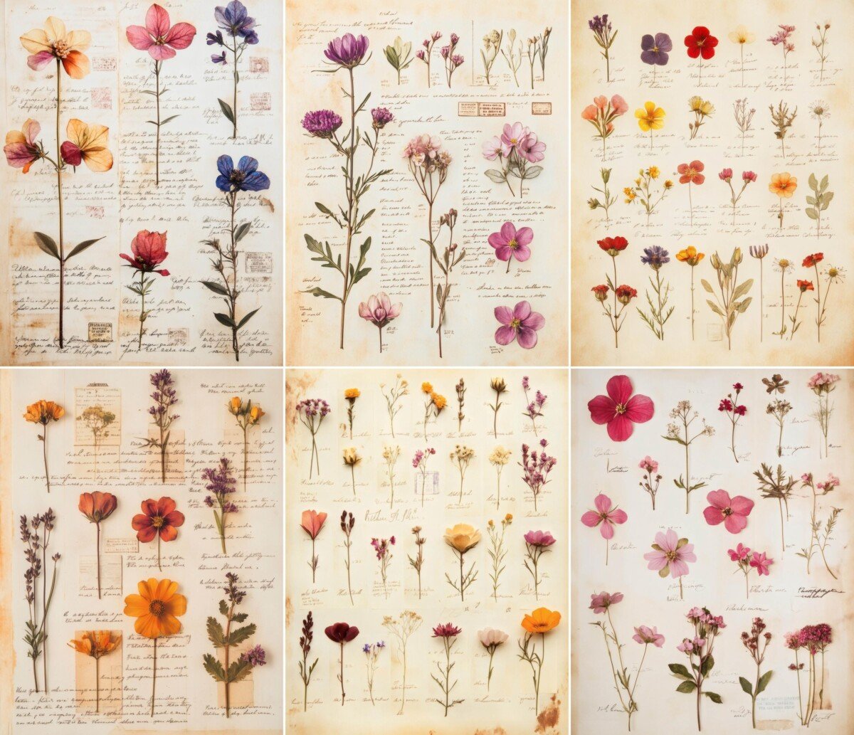 botanical preview 4 – Journal Pages
