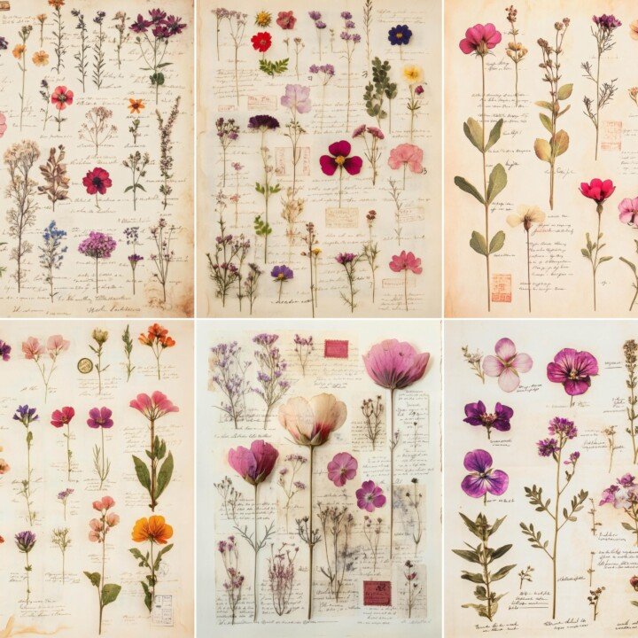 botanical preview 2 – Journal Pages