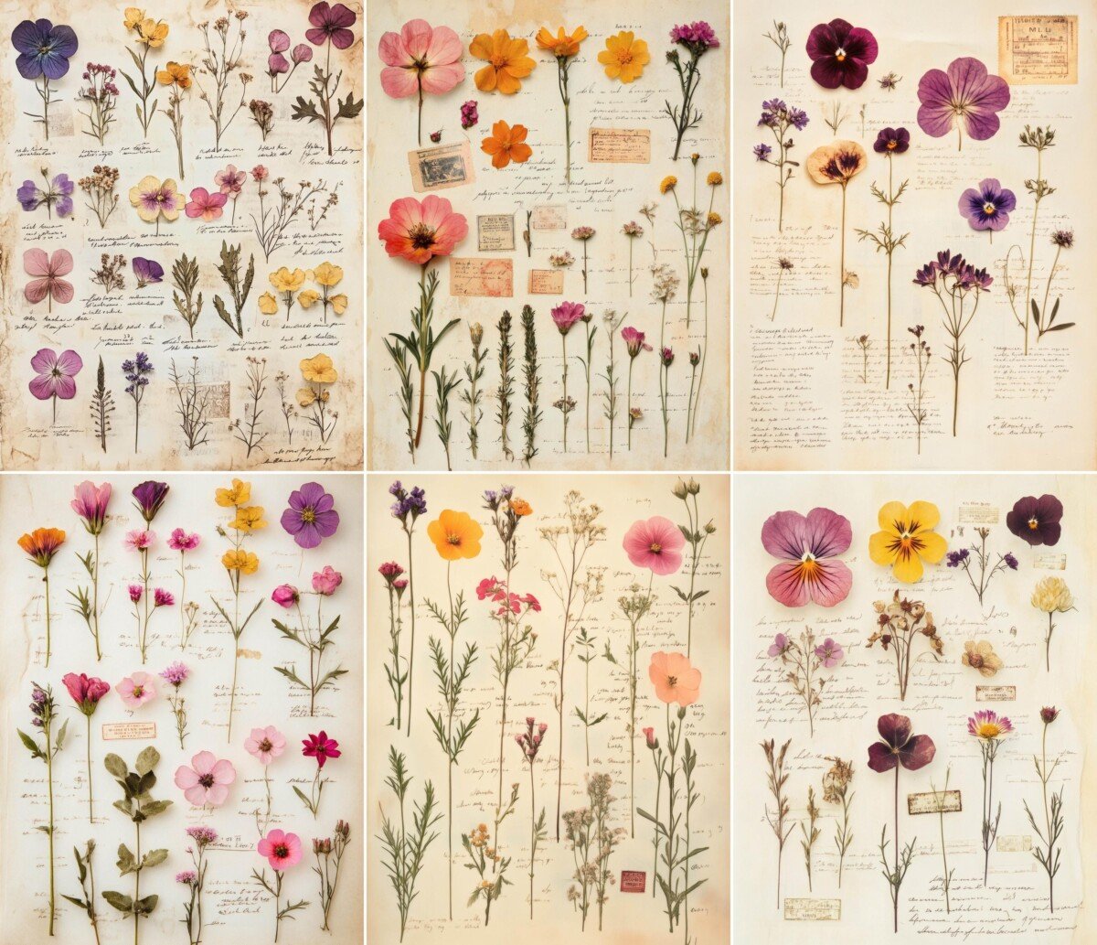 botanical preview 3 – Journal Pages