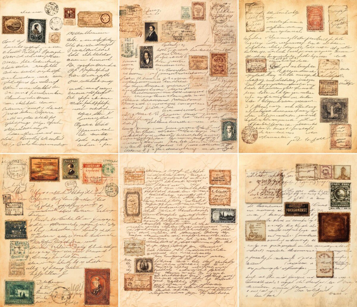 letter – 52 Letter Writing Junk Journal Pages