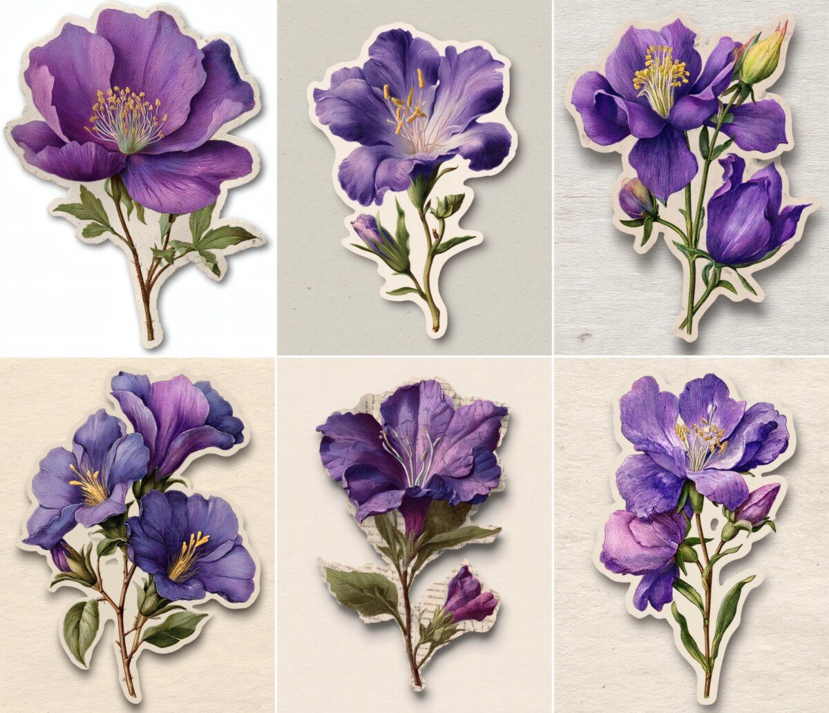 purple preview 3 – Fussy Cuts