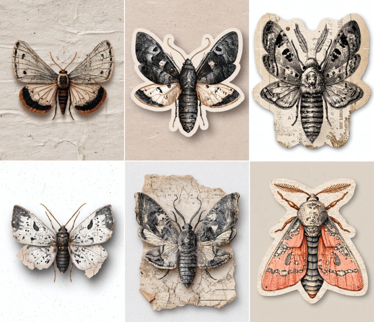 moth preview 4 – Fussy Cuts