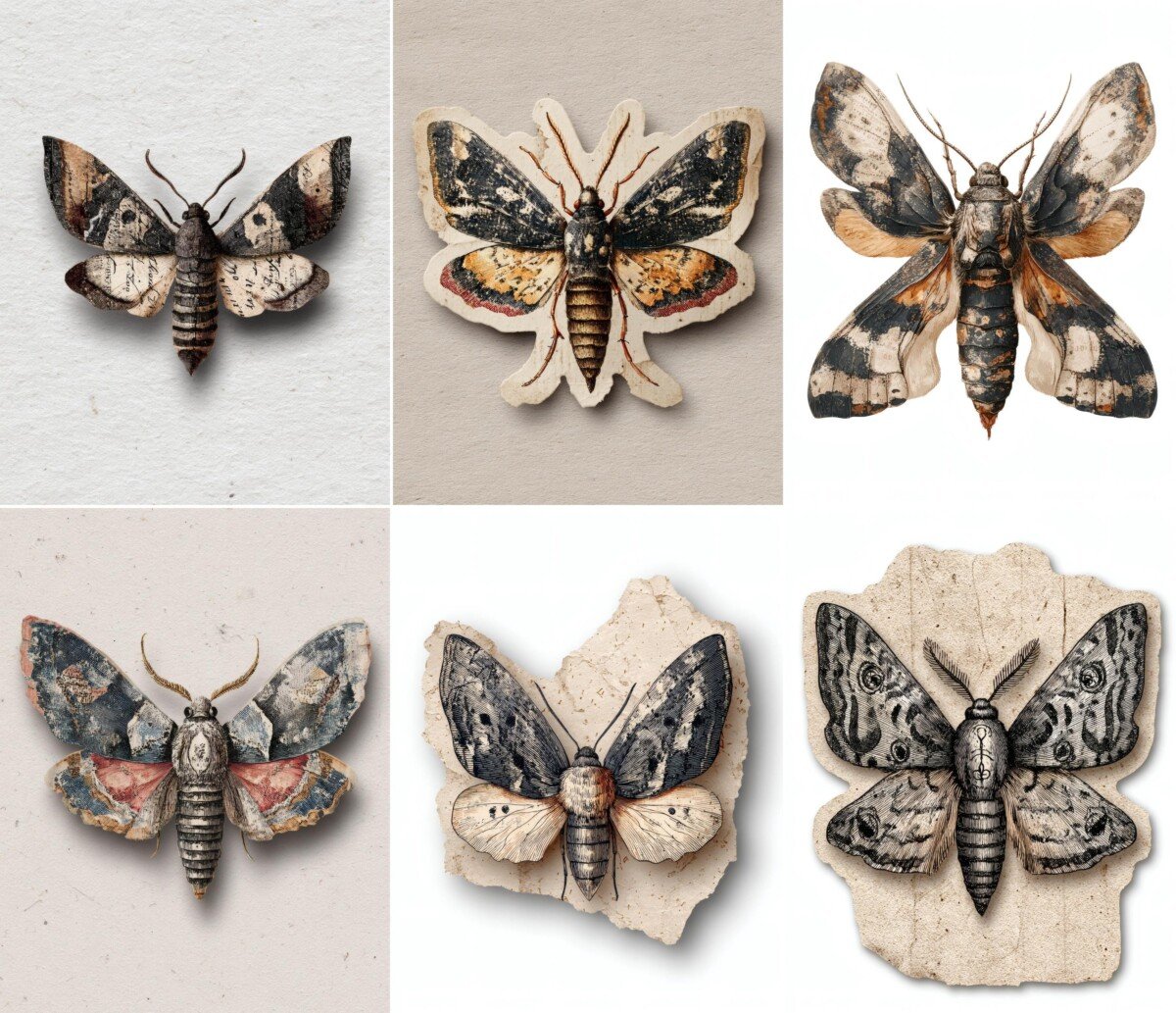 moth preview 3 – Fussy Cuts