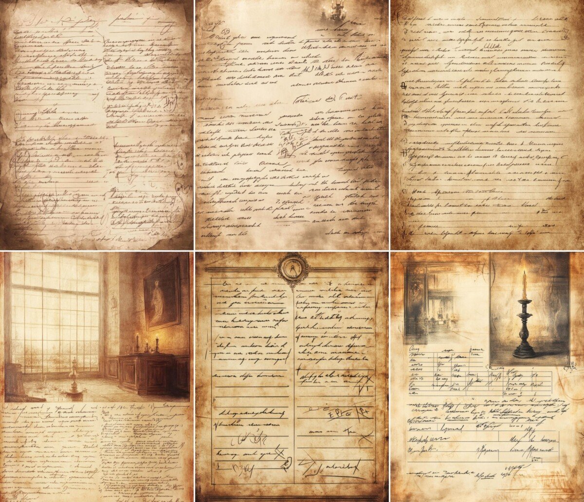 haunted preview 2 – Journal Pages