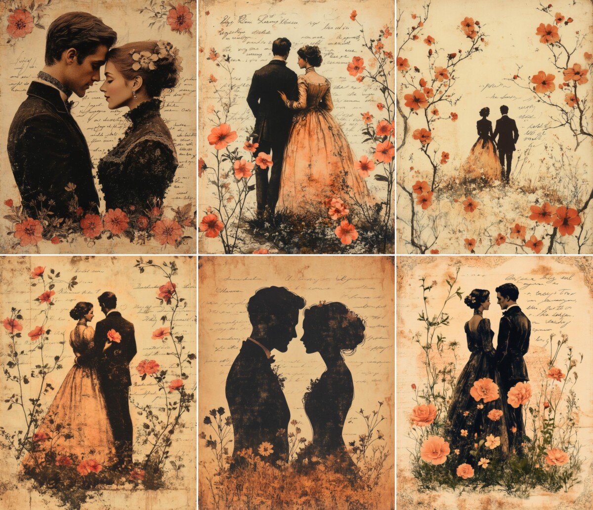 romantic preview 3 – Journal Pages