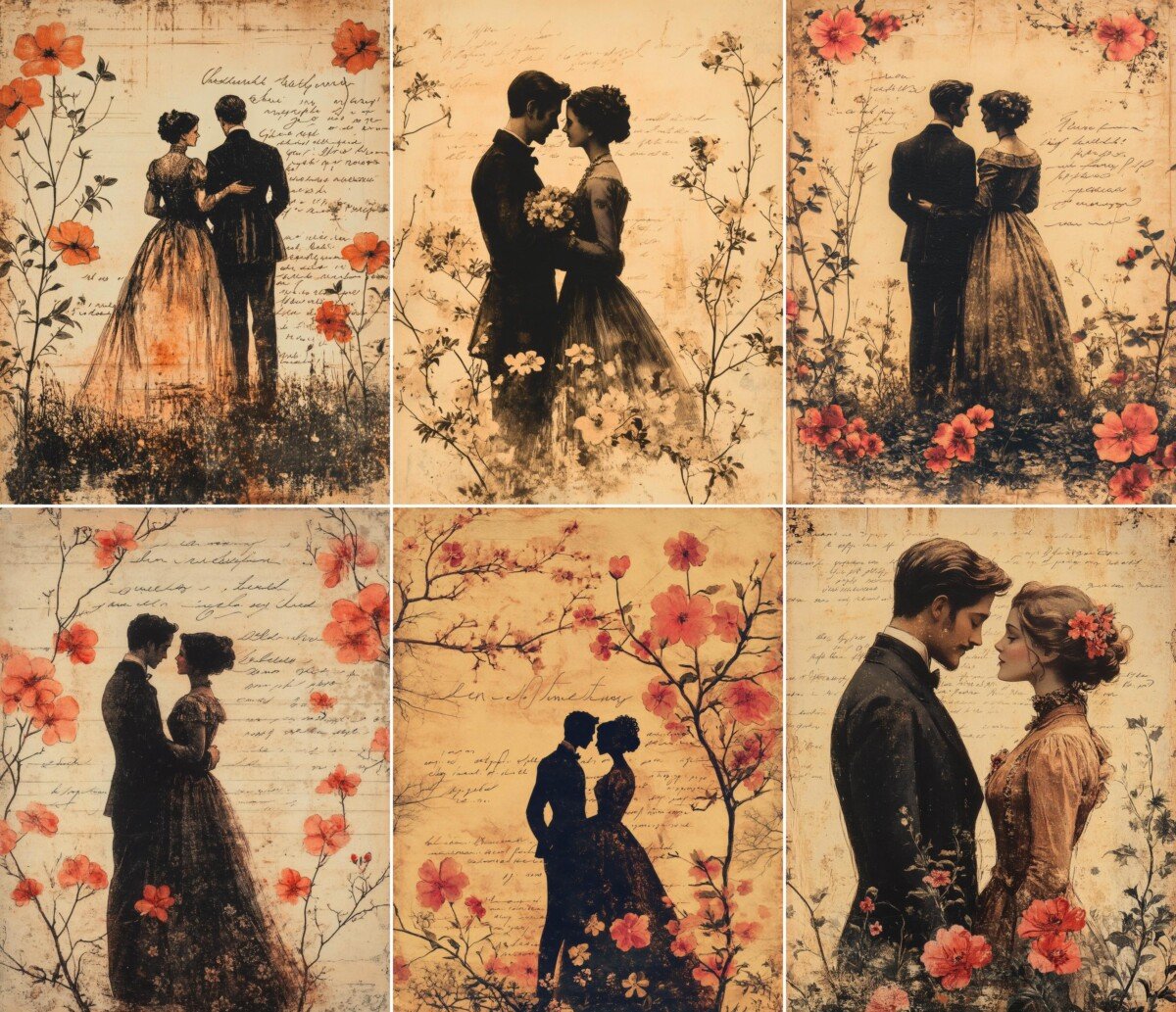 romantic preview 2 – Journal Pages