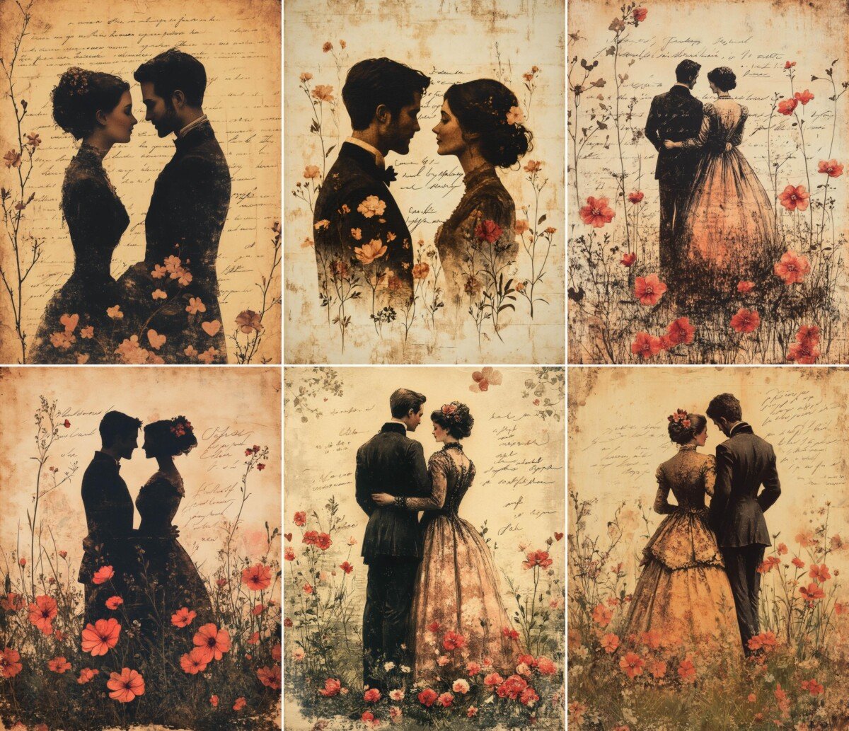 romantic preview 7 – Journal Pages