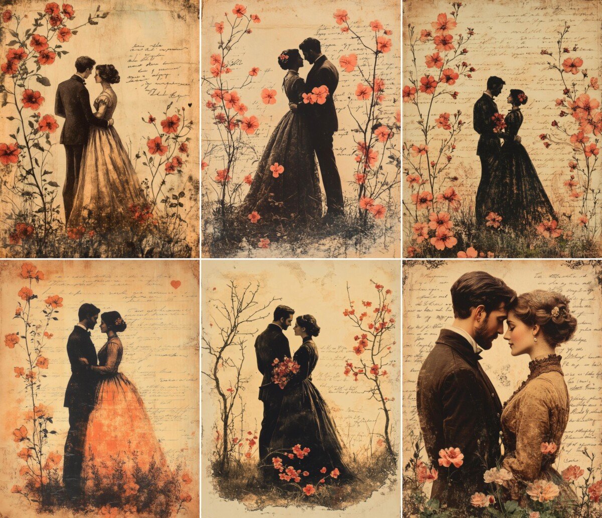 romantic preview 5 – Journal Pages