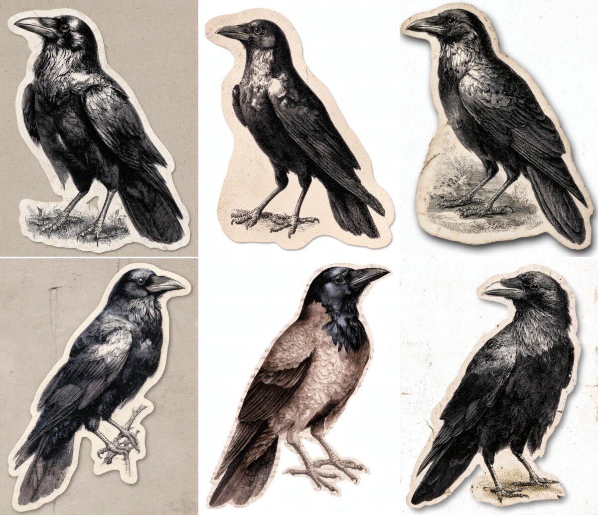 raven preview 4 – Fussy Cuts