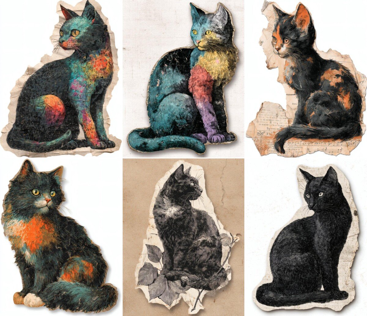 colorful preview 2 – Fussy Cuts
