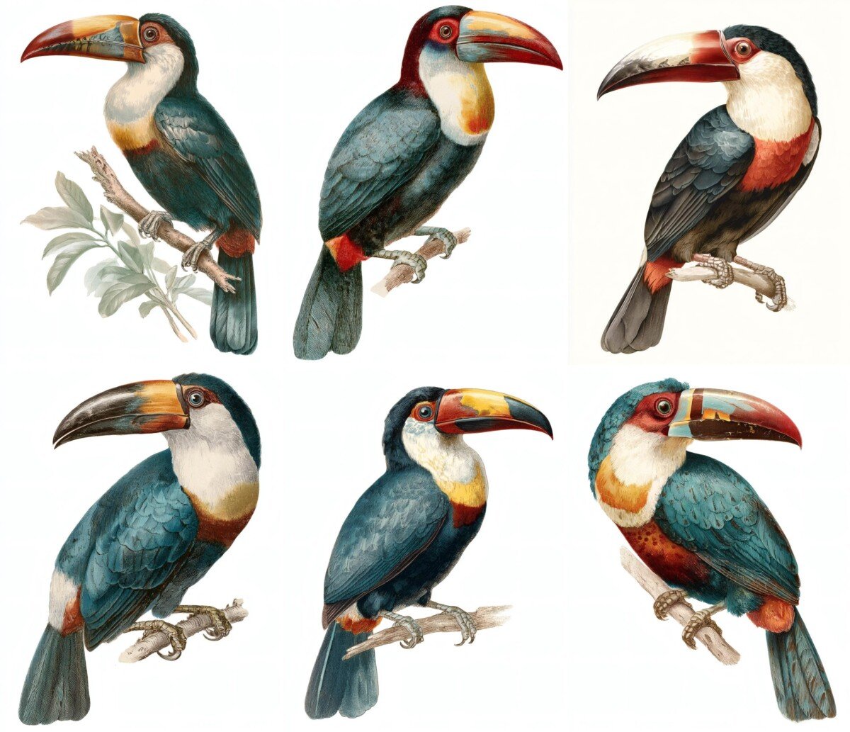 toucan preview 3 – Fussy Cuts