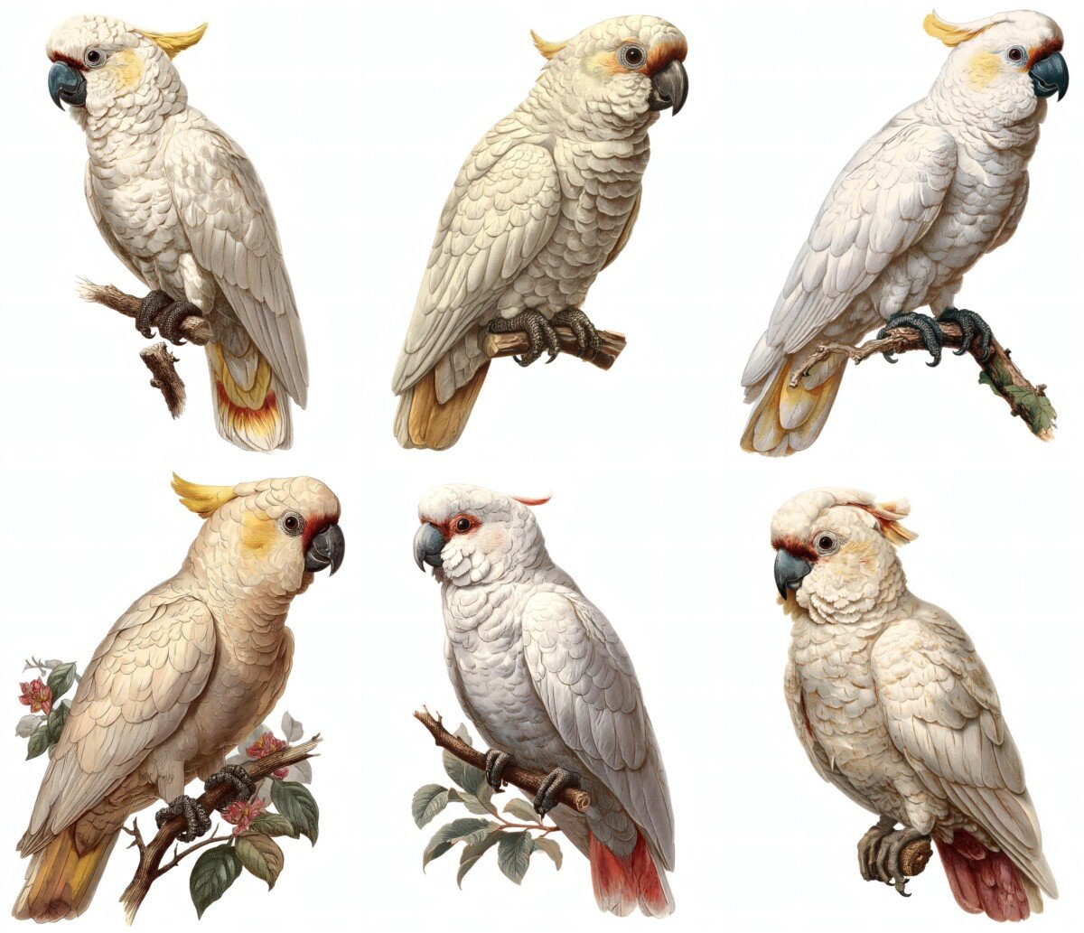 cockatoo preview 3 – Fussy Cuts