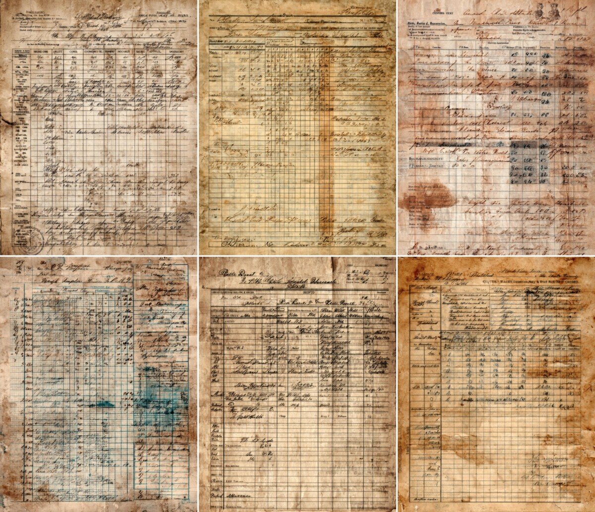 vintage preview 8 – Journal Pages