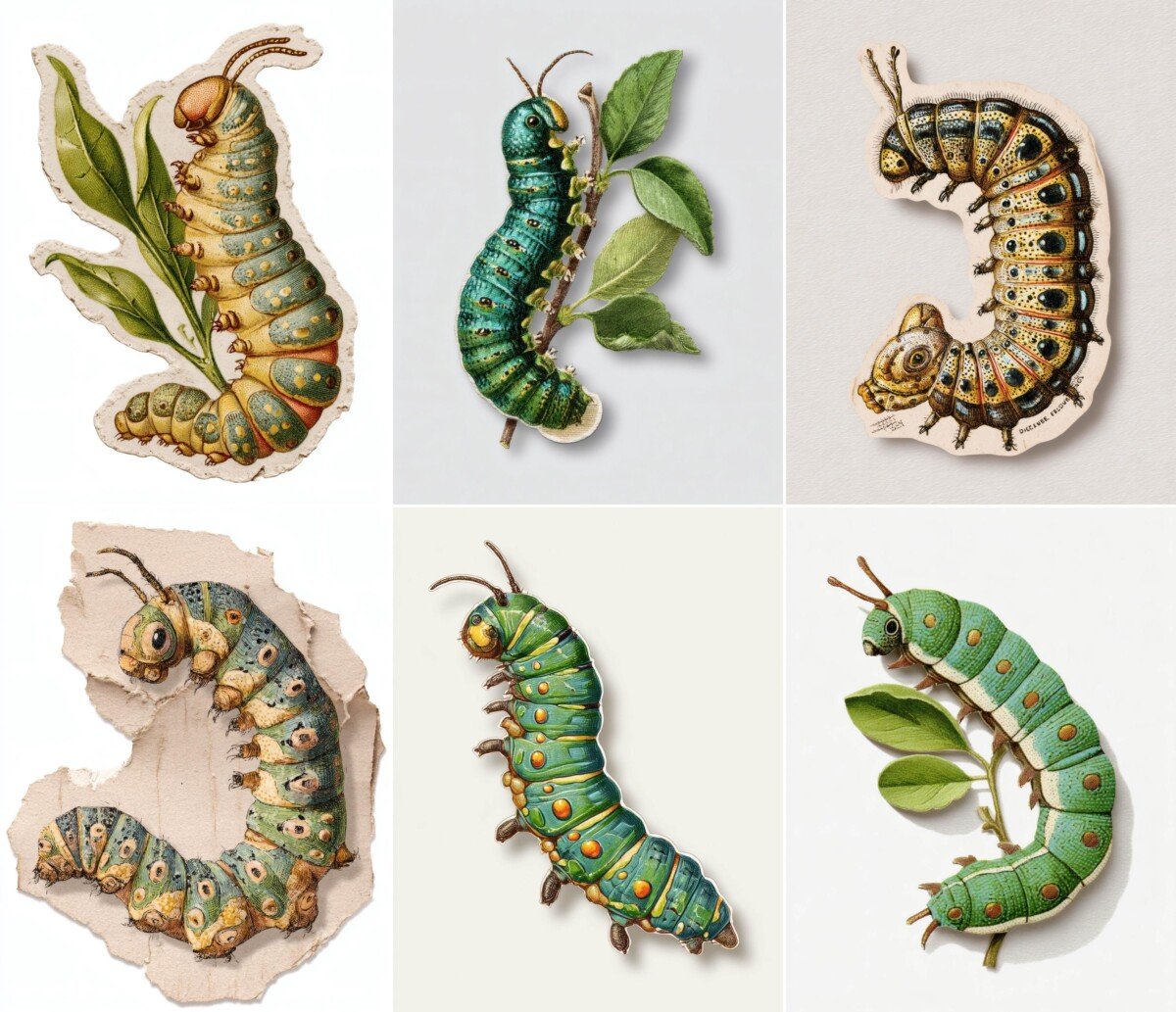 caterpillar preview 4 – Stickers