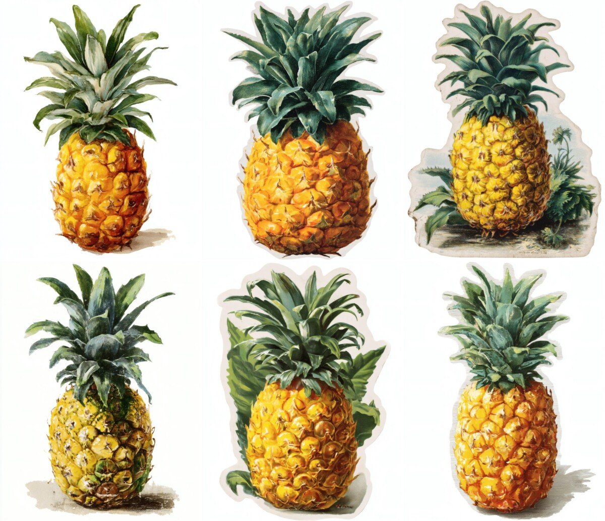 pineapple preview 2 – Fussy Cuts