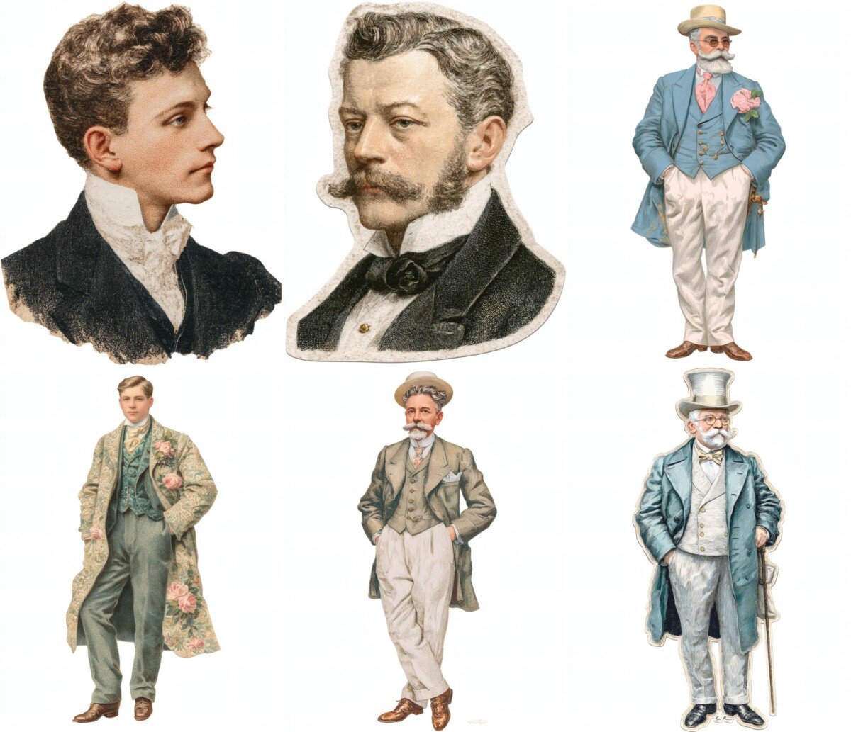victorian preview 4 – Fussy Cuts