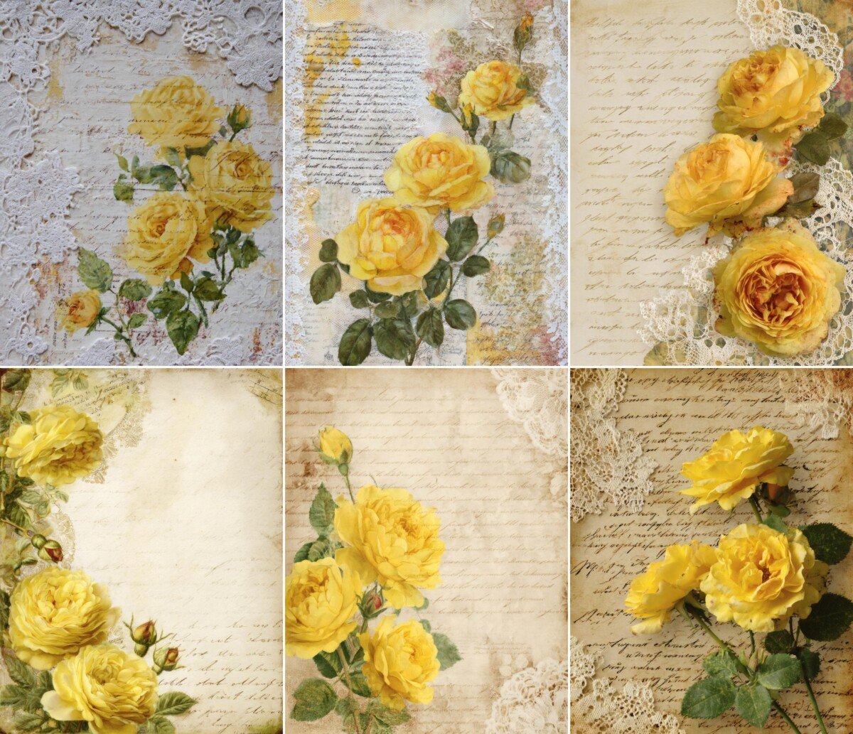 vintage preview 5 – Journal Pages