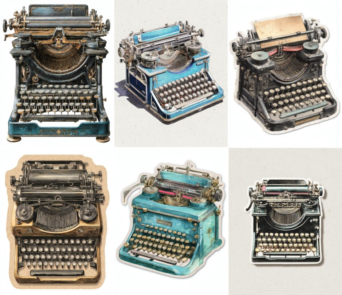 typewriter preview 3 – Fussy Cuts