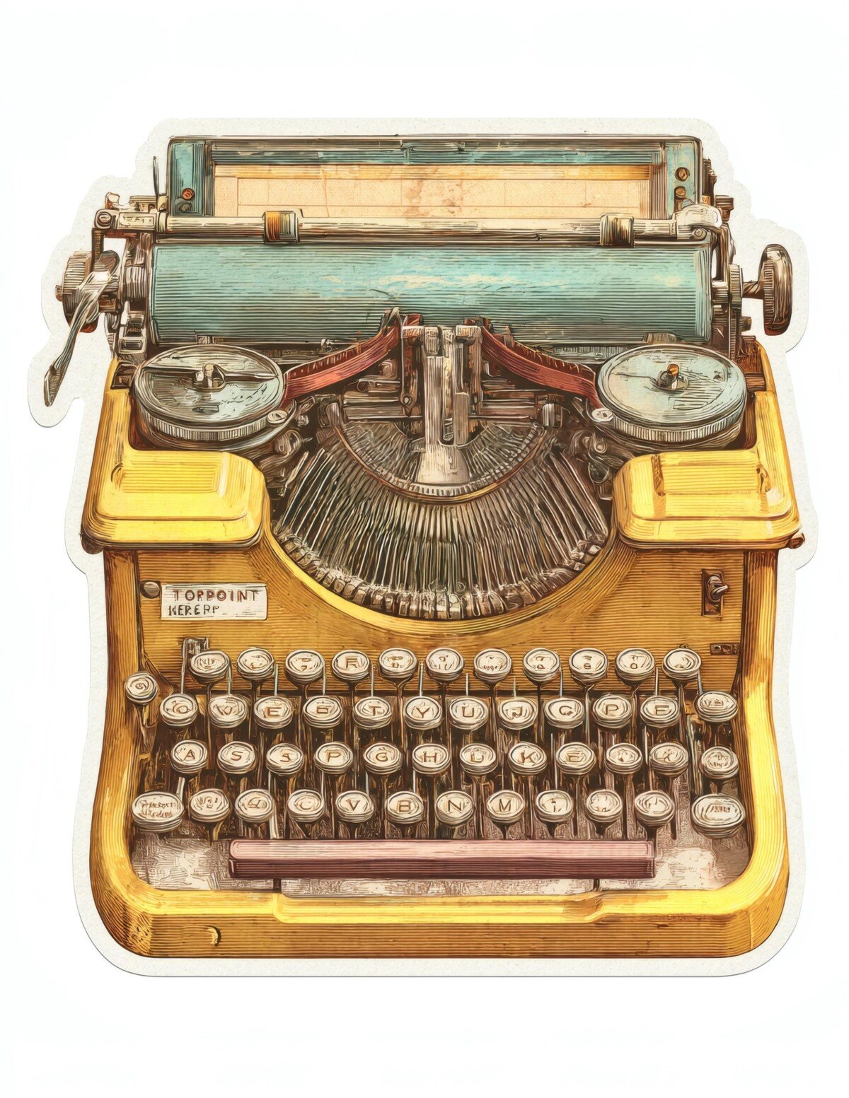typewriter preview 10 – Fussy Cuts