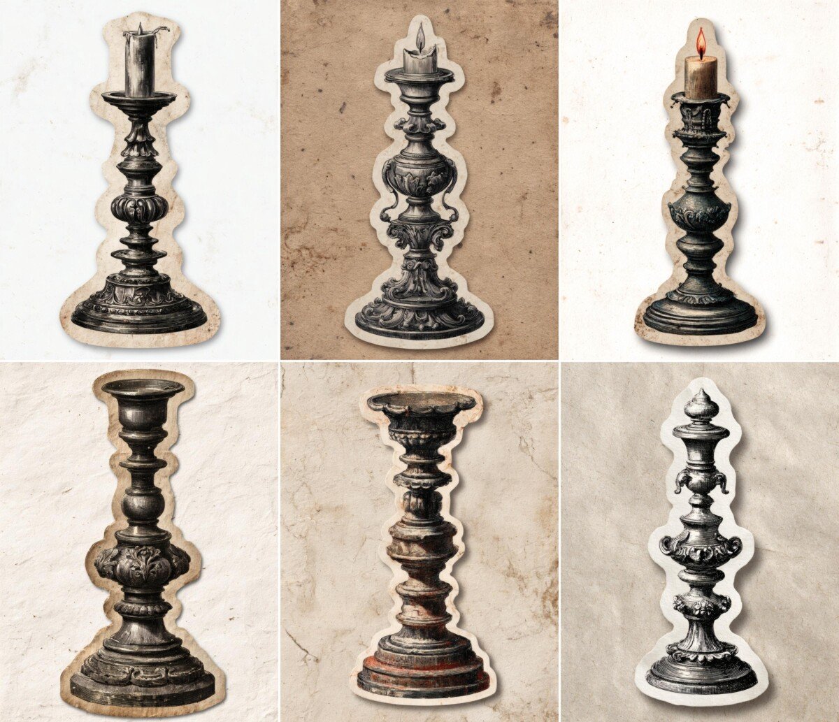 candlestick preview 2 – Fussy Cuts
