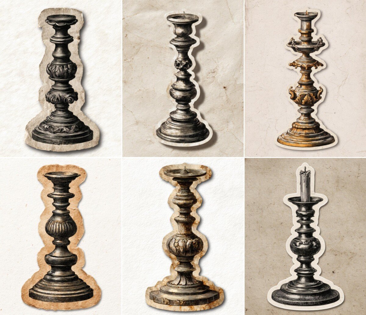 candlestick preview 4 – Fussy Cuts