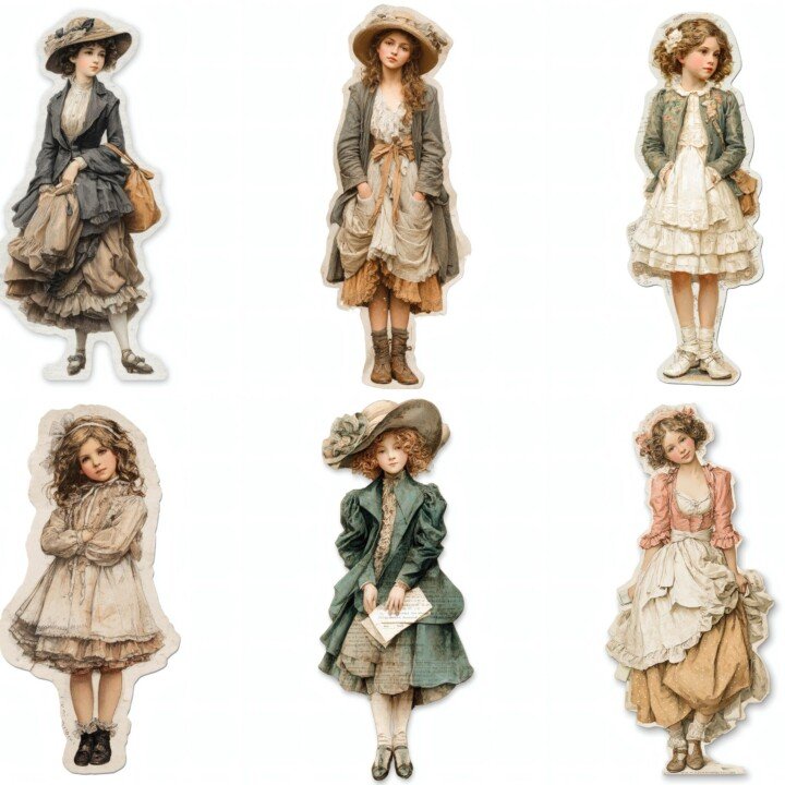 victorian – Victorian Teen Girl Stickers