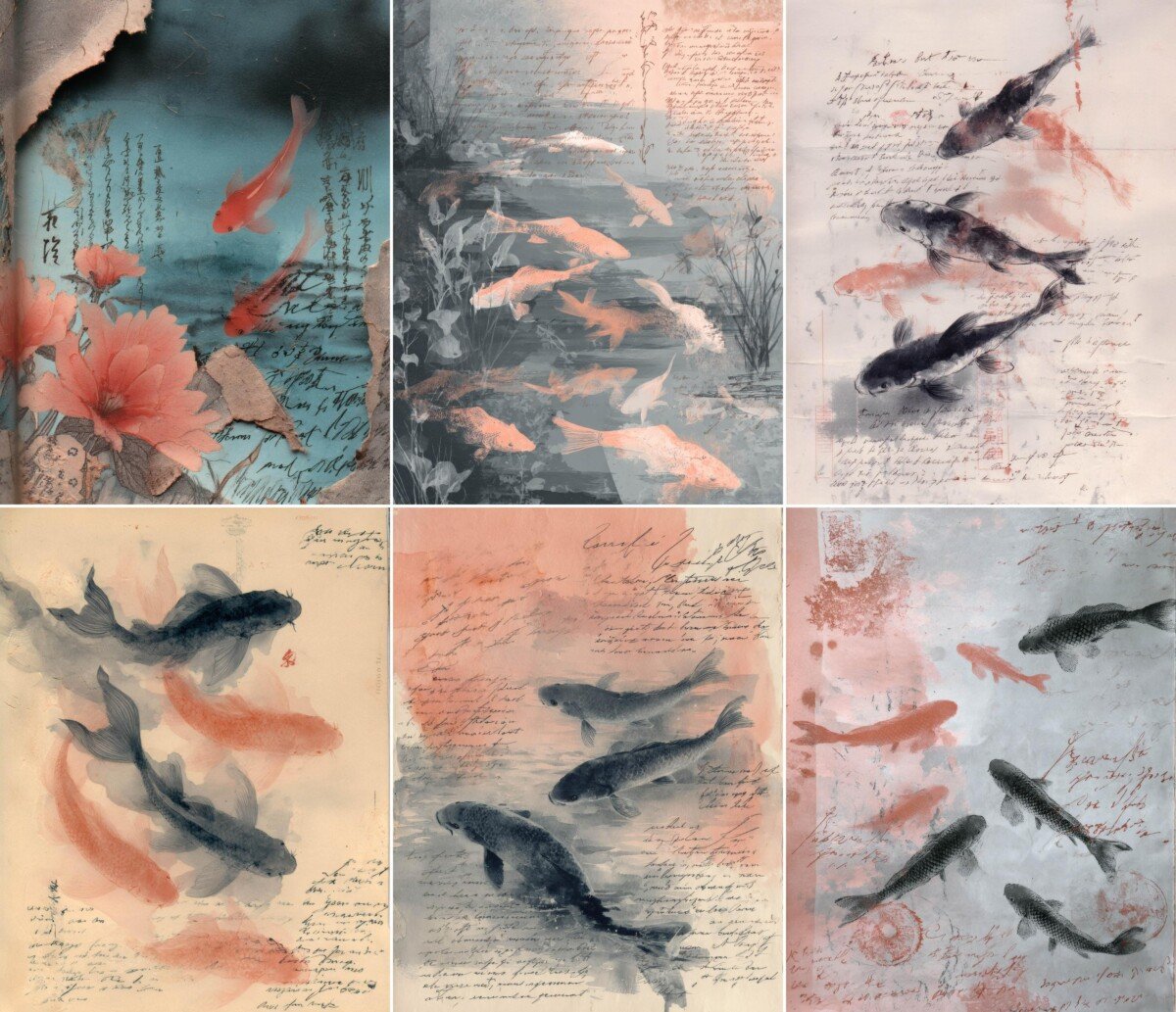 koi preview 2 – Journal Pages