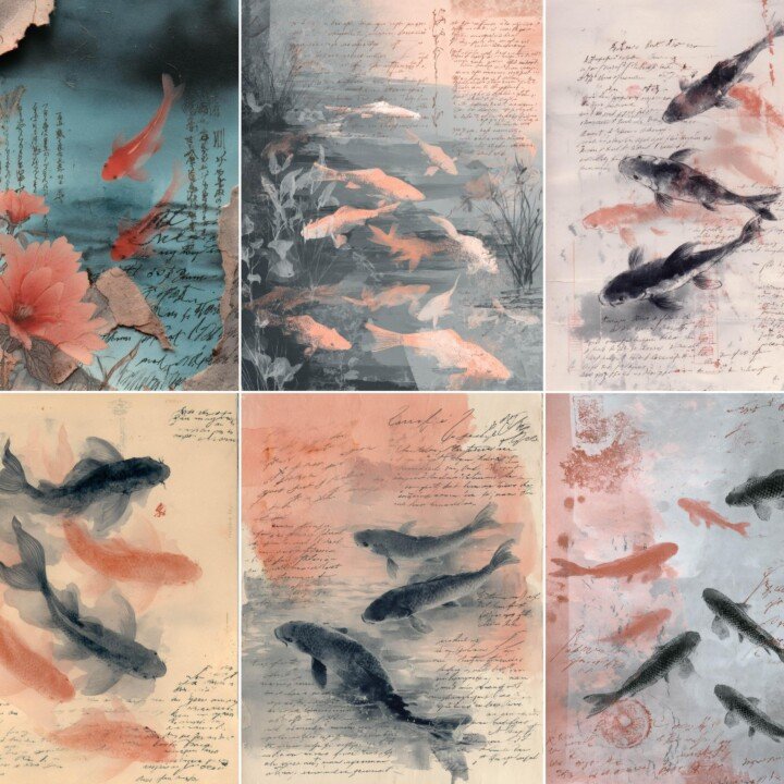 koi preview 2 – Journal Pages