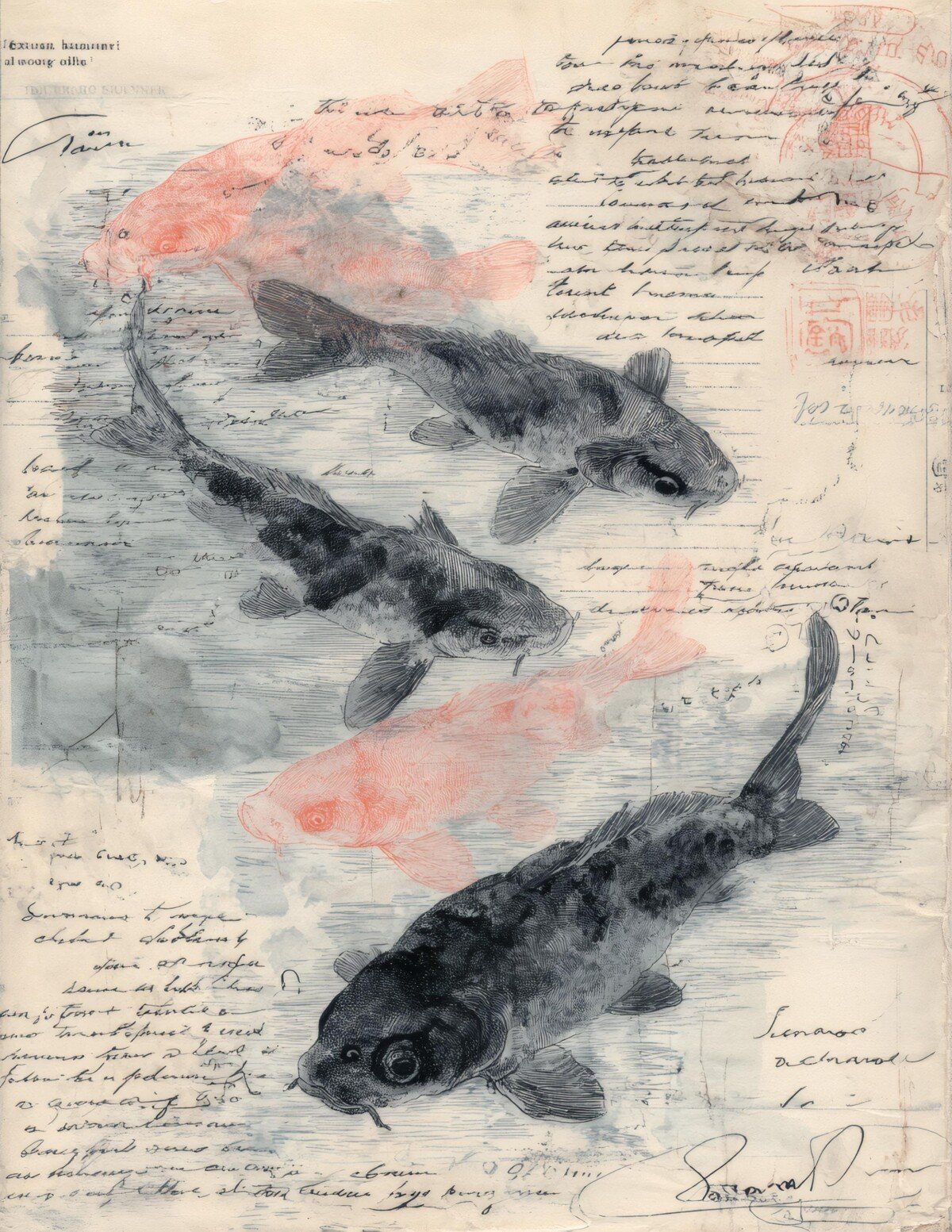 koi preview 9 – Journal Pages