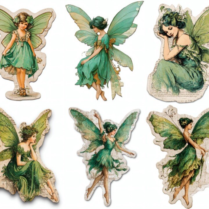 green preview 2 – Fussy Cuts