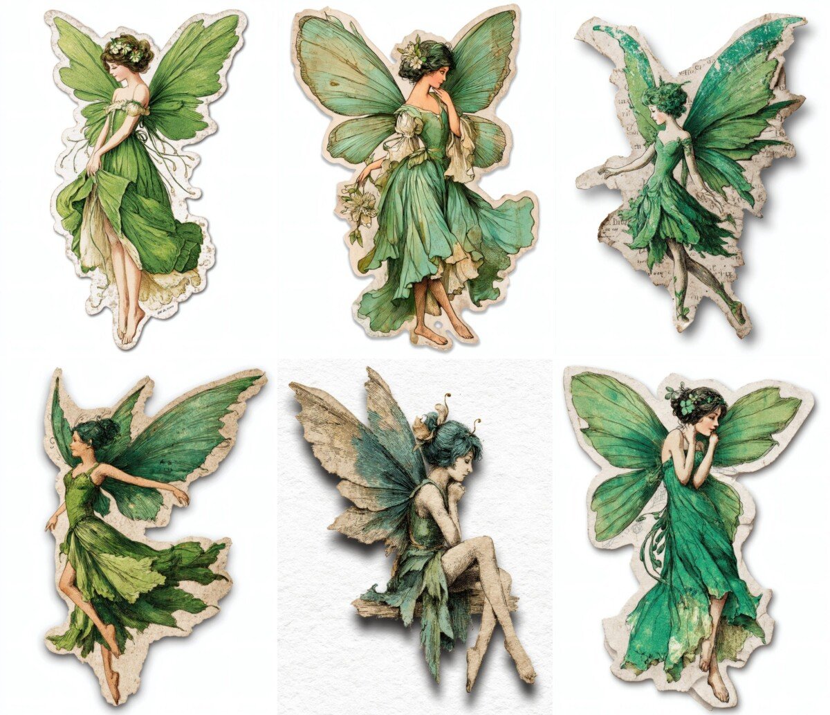 green preview 3 – Fussy Cuts