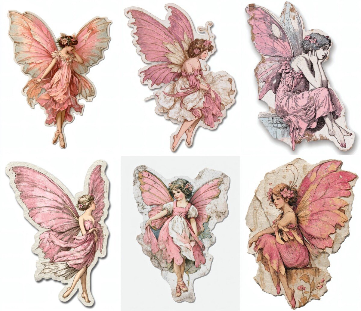 pink preview 4 – Fussy Cuts