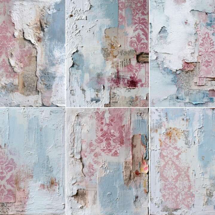 distressed preview 2 – Journal Pages