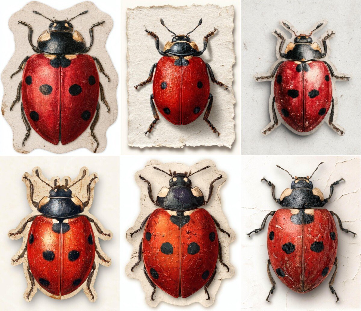ladybug preview 4 – Fussy Cuts