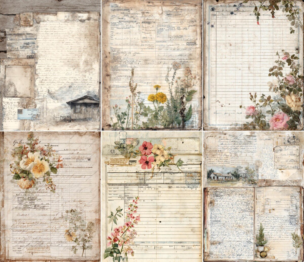 farmhouse preview 8 – Journal Pages