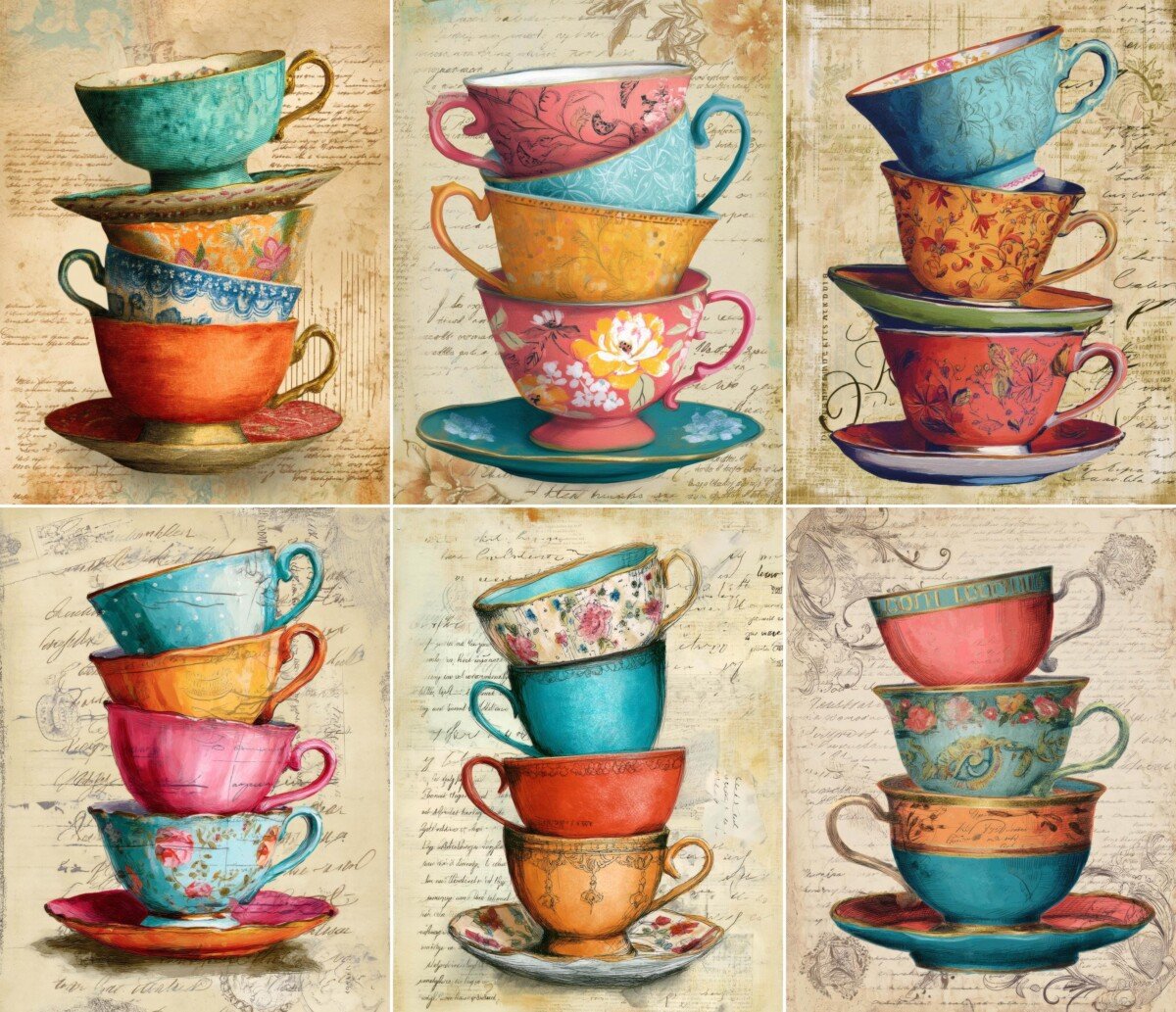 teacup preview 2 – Journal Pages