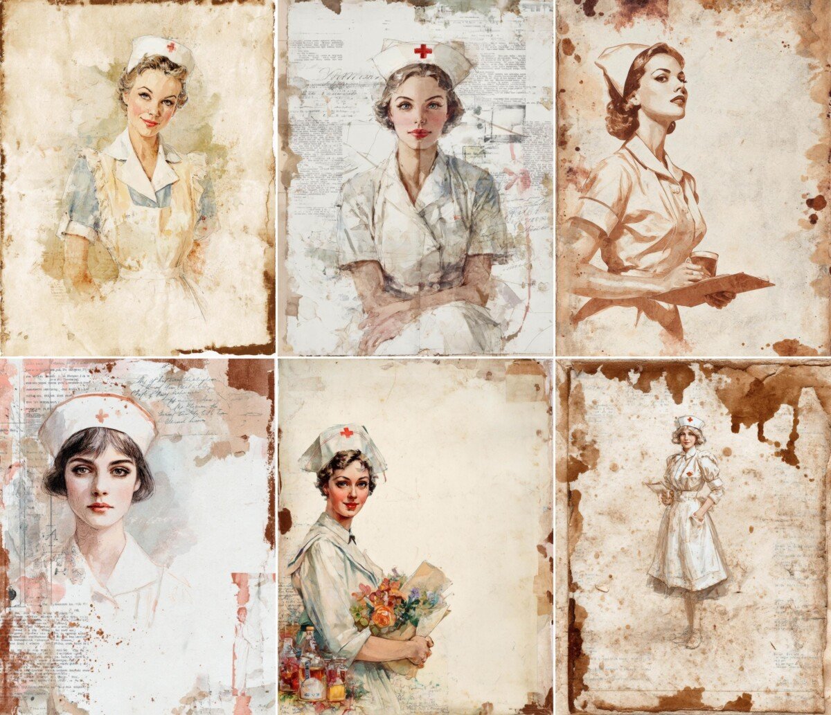 vintage preview 3 – Journal Pages