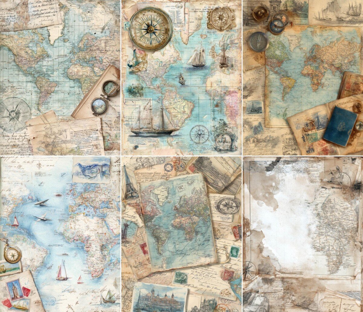 vintage preview 3 – Journal Pages