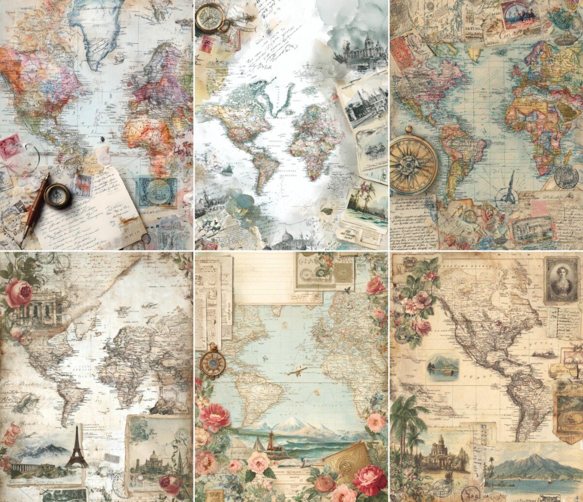 vintage preview 4 – Journal Pages