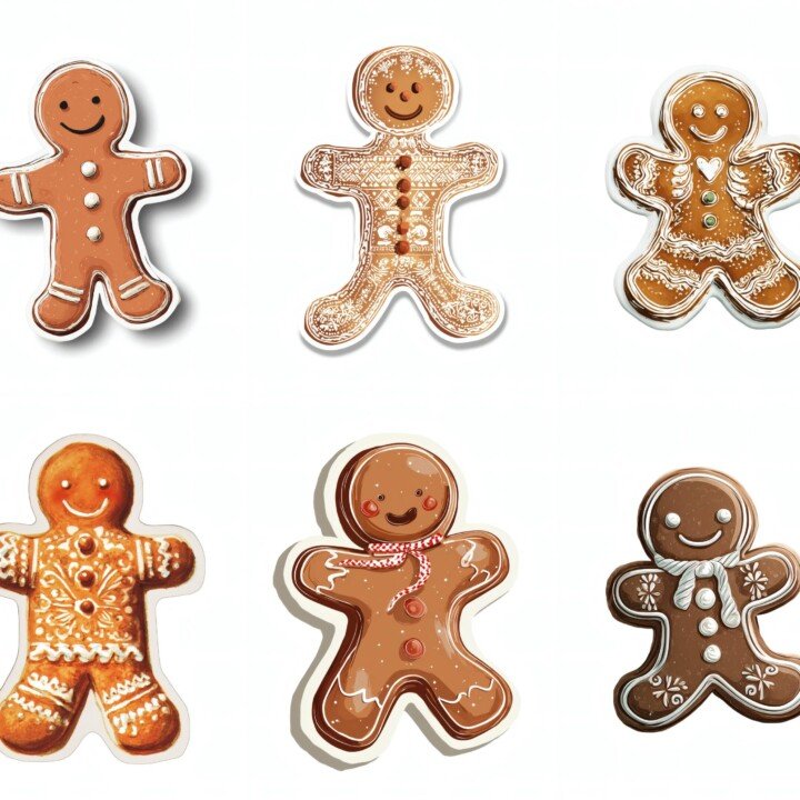 gingerbread preview 2 – Fussy Cuts
