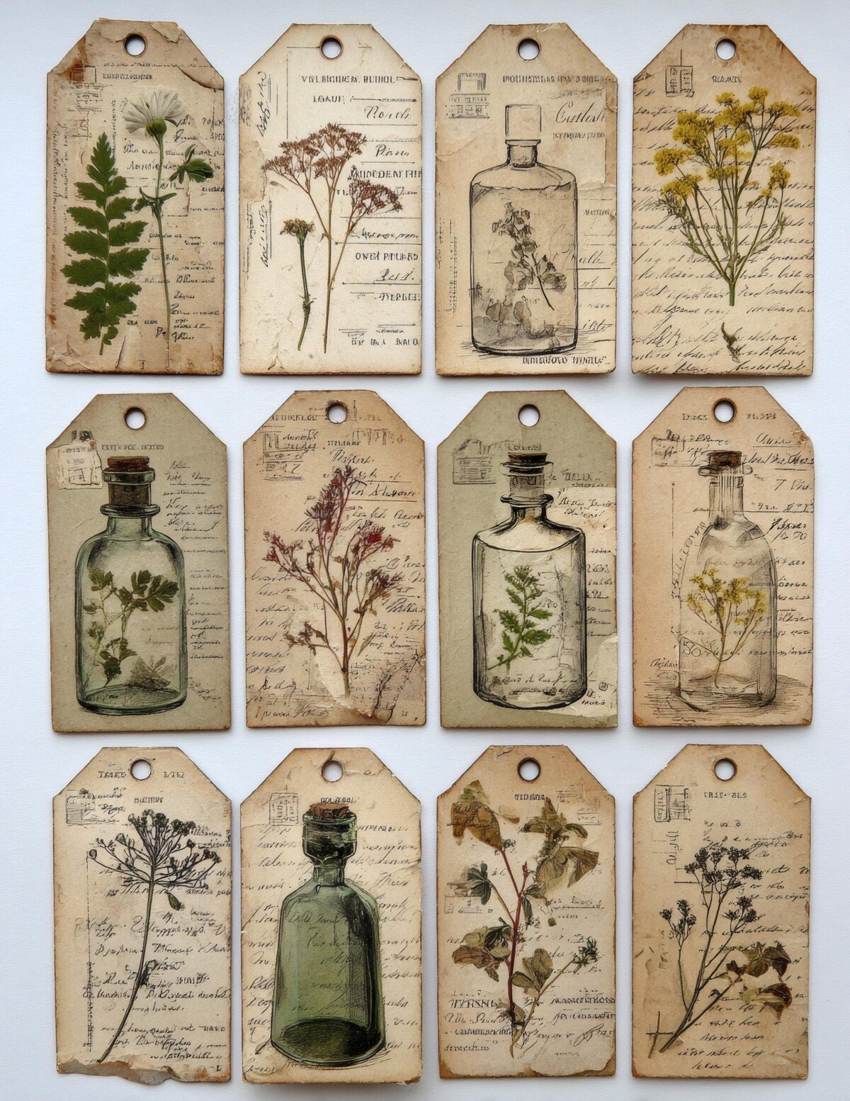 botanical preview 9 – Labels & Tags