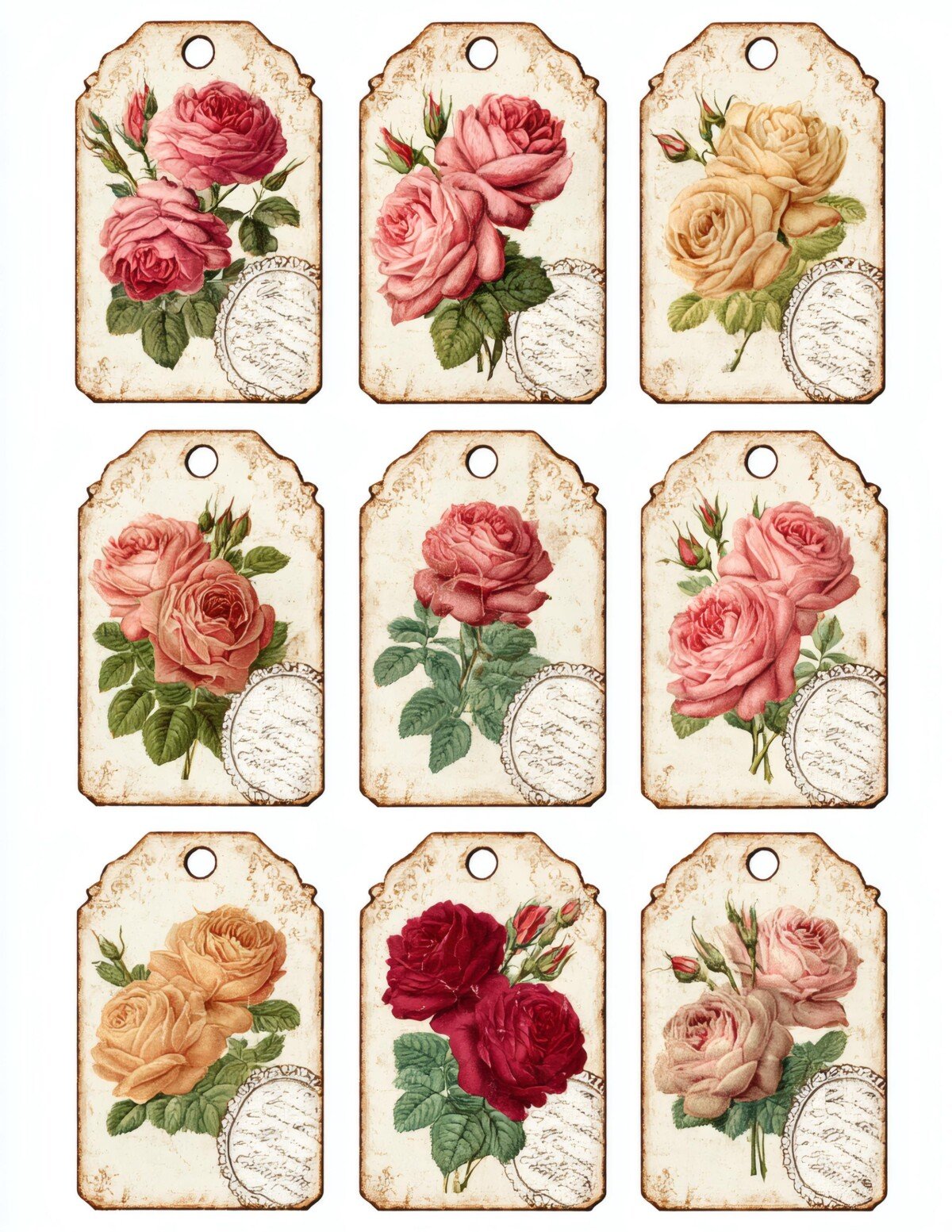 victorian preview 7 – Labels & Tags